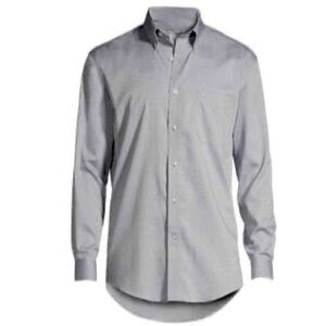 Peebles Gray Dress Shirt